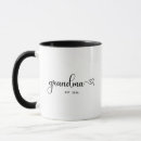 Search for first time grandma mugs Typography