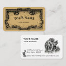 Search for steampunk business cards Antique