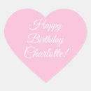 Search for happy birthday name stickers Girly