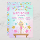 Search for gymnastics invitations Unicorn