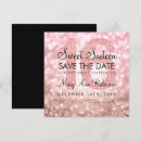 Search for save the date sweet 16 invitations Sixteen