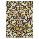 Search for yellow and black tablecloths William morris