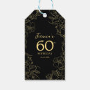 Search for 60th birthday gift tags Elegant