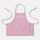 Search for pink chef aprons Kids