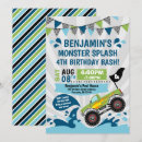 Search for monster invitations Blue