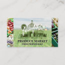 Search for fruit and vegetables business cards Agriculture
