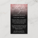 Search for rose gold thank you cards Minimal