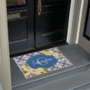Search for lemon doormats Blue