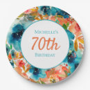 Search for teal paper plates Flowers