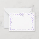 Search for purple note cards Girly