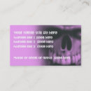Search for devil business cards goth