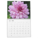 Search for botanical calendars Colorful