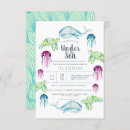 Search for jellyfish birthday invitations Whale