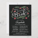 Search for here comes the bride invitations flowers