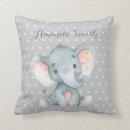 Search for elephant pillows gray