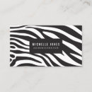 Search for zebra print business cards Trendy