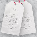 Search for funeral favor tags Forever in our hearts