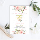 Search for tea party baby girl shower invitations Modern