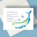 Search for nautical baby shower invitations whale