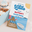 Search for boat birthday invitations Lake party