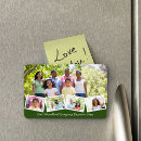 Search for green magnets Photo collage