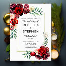 Search for red black and gold invitations Watercolor