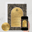 Search for gilded wedding invitations Walima