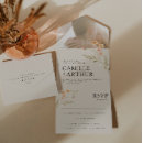 Search for marriage wedding invitations Outdoor botanical wildflower