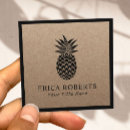 Search for hawaiian business cards Pineapple