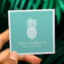 Search for hawaiian business cards Pineapple