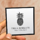 Search for pineapple business cards Minimalist