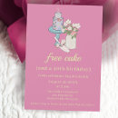 Search for cake birthday invitations Floral
