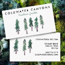 Search for pine tree business cards Modern