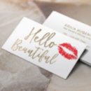 Search for kiss business cards Makeup artist