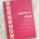 Search for 1960s wedding invitations Pink
