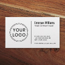 Search for contemporary business cards elegant professional generic style
