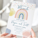 Search for heaven sent invitations Modern