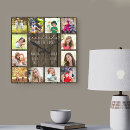 Search for unique clocks Photo collage