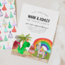 Search for cake birthday invitations Rainbow