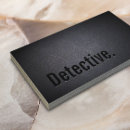 Search for detective business cards Consultant