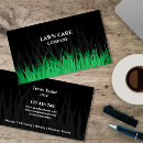 Search for lawn business cards gardening