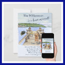 Search for mountain moving announcement cards Rustic