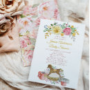 Search for horse baby shower invitations Watercolor