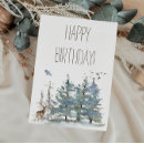 Search for deer birthday cards Forest