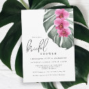 Search for hot pink bridal shower invitations Bride