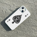 Search for playing cards iphone cases Ace of spades