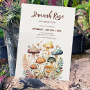 Search for mushroom birthday invitations Forest