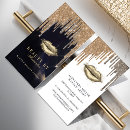 Search for lips business cards glam