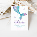 Search for mermaid birthday invitations girl
