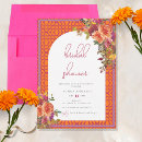 Search for floral bridal shower invitations Summer